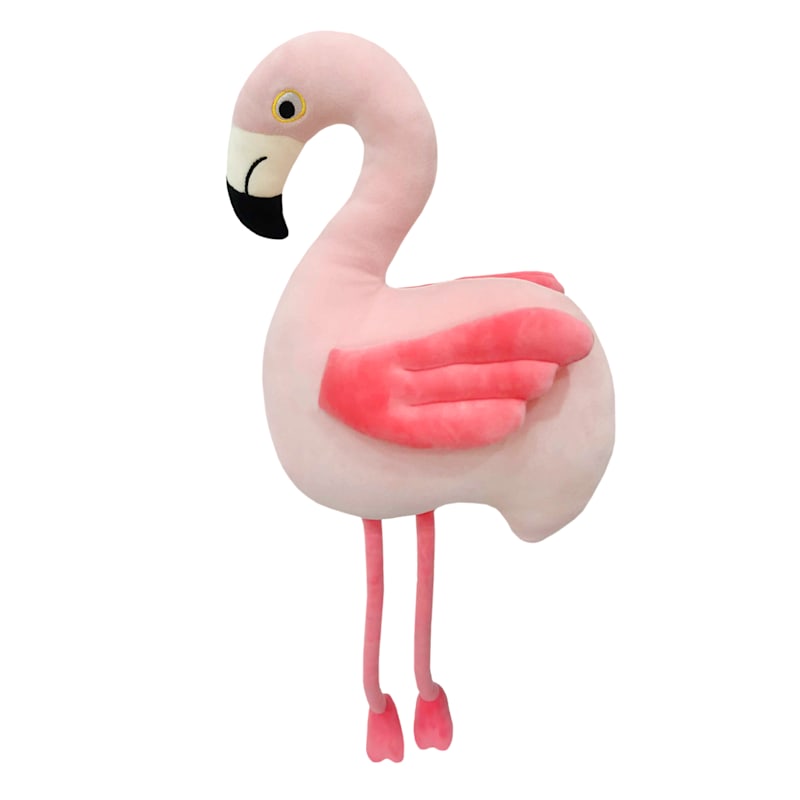 Flamingo Plush Throw Pillow