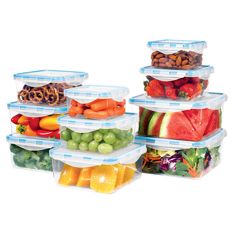 Meyer Corp LockNLock 20-Piece Easy Essentials Twist Food Storage