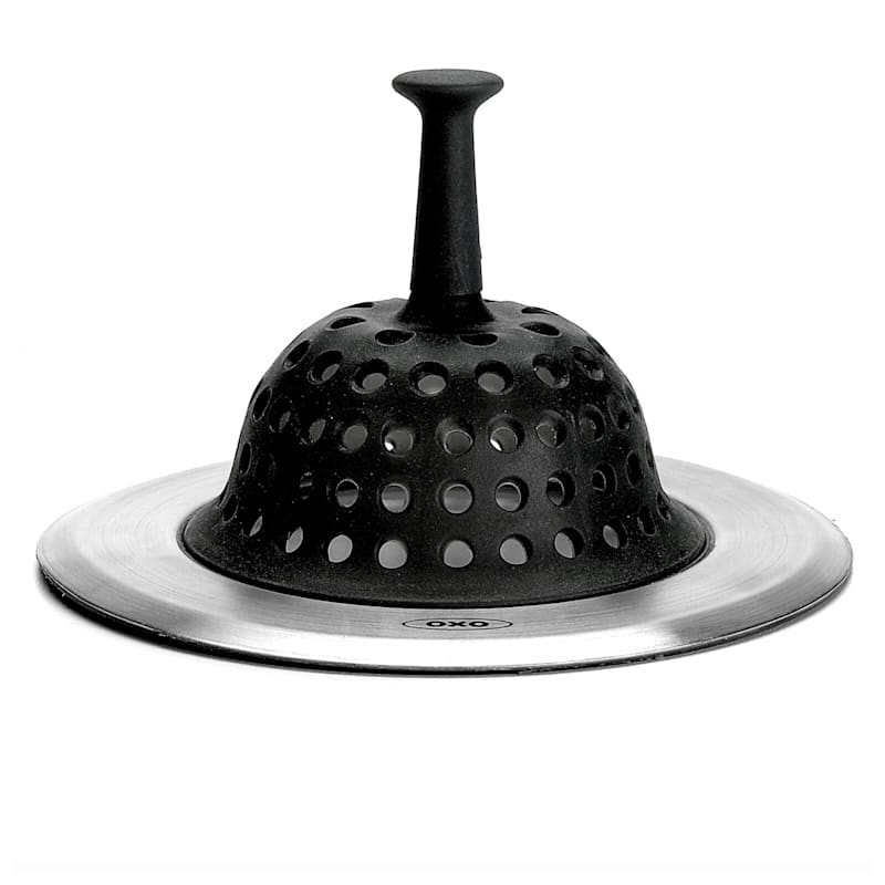 OXO Softworks Black Silicone Sink Strainer