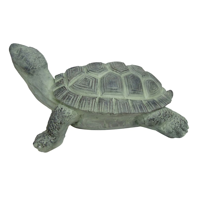 Outdoor Turtle Figurine, 12.5"