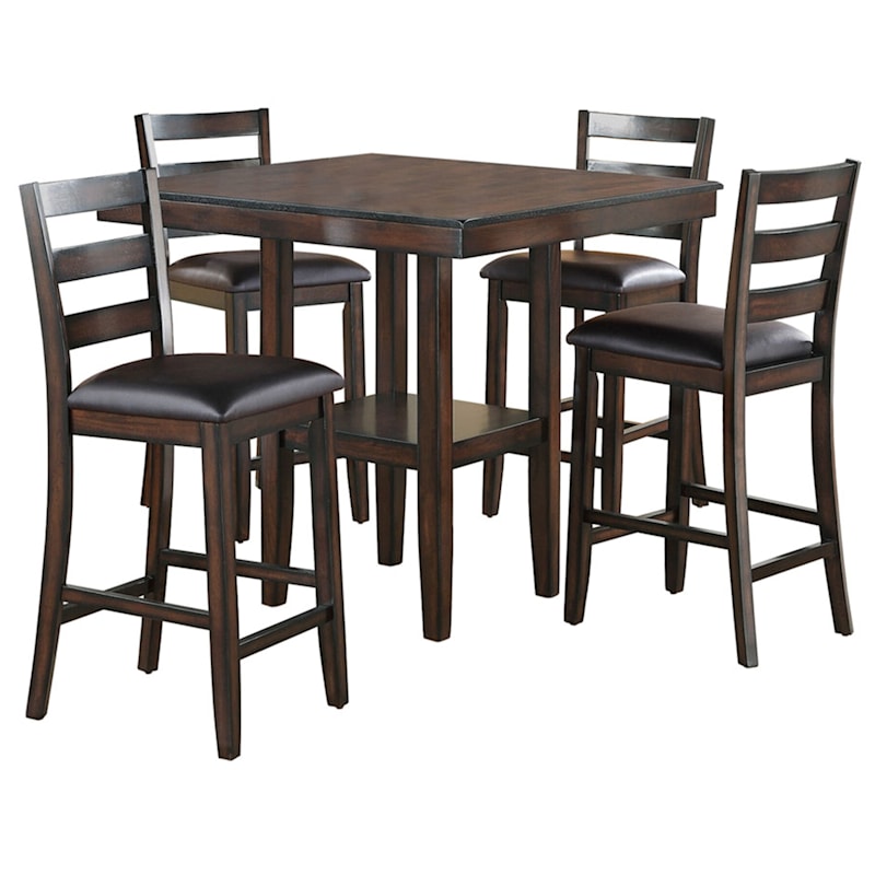 Tahoe 5 piece outlet counter height dining set