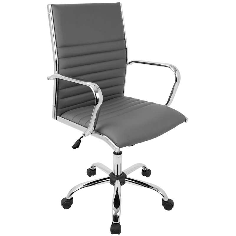 Master Grey Contemporary Adjustable Office Chair