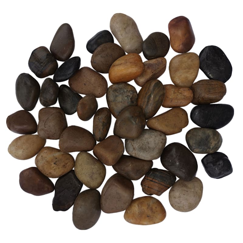 15lb Bag Decorative Rocks, Mixed