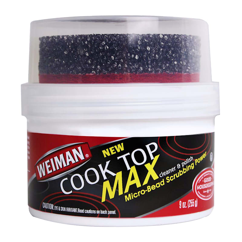 Weiman Cook Top Max Cleaner & Polish with Scrub