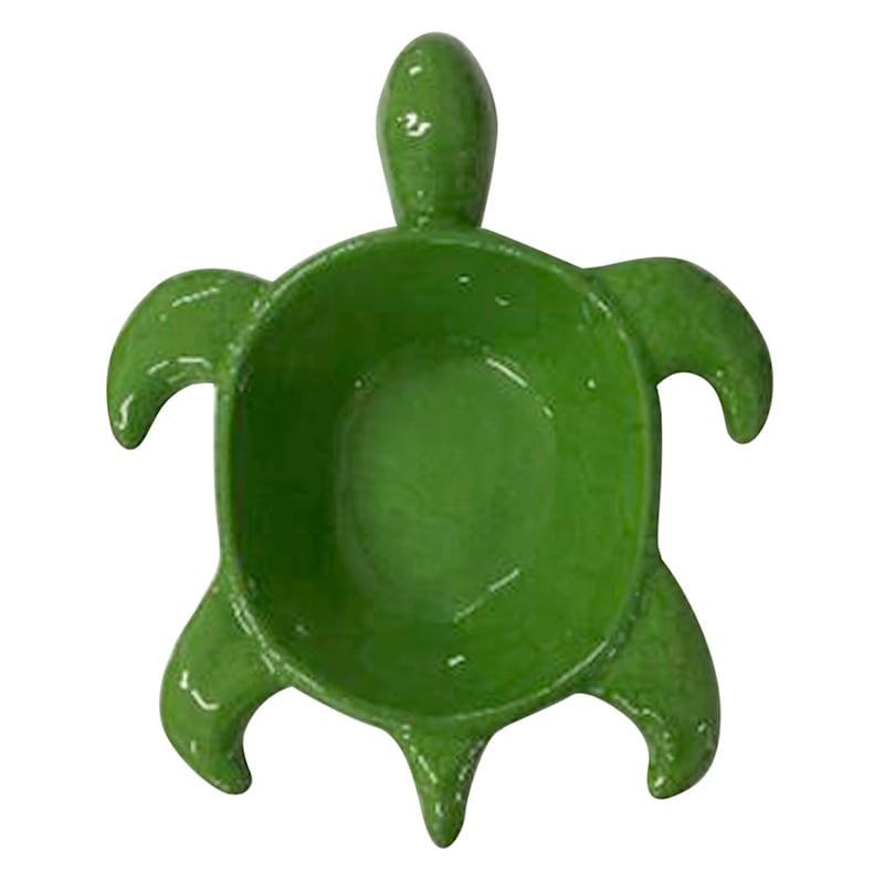 Turtle Green Animal 1st Birthday Party Favor Gift Plastic Melamine Shaped Plate