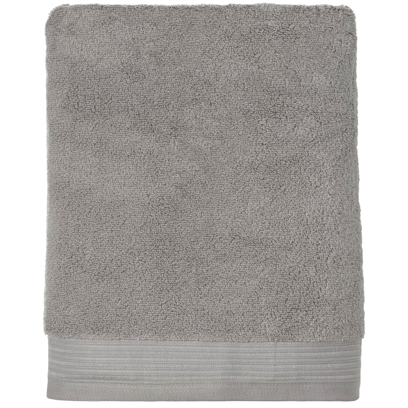 Performance Grey Bath Towel 30X54
