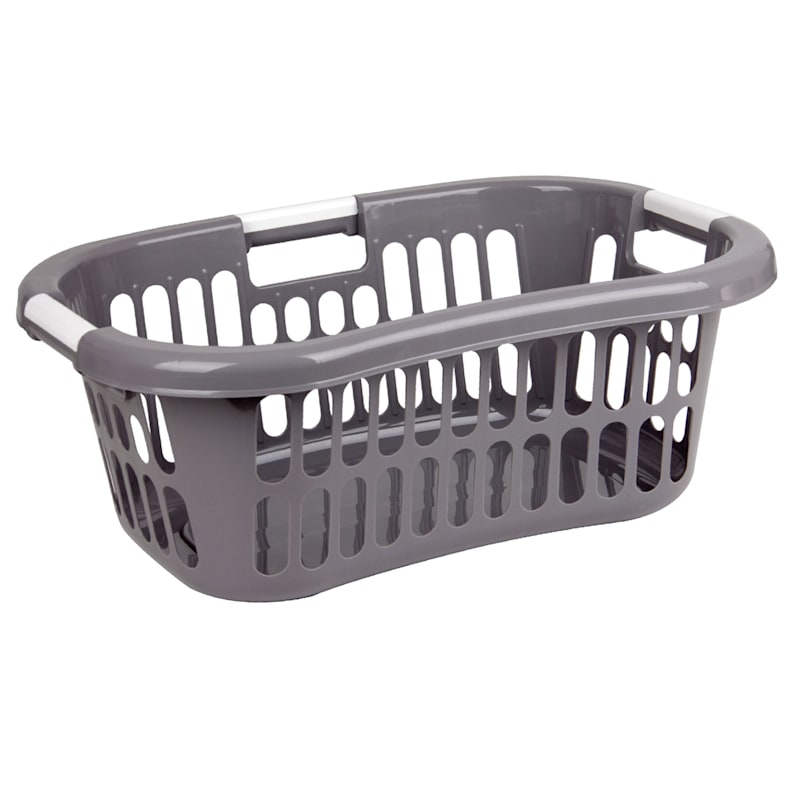 40L Laundry Basket, Grey