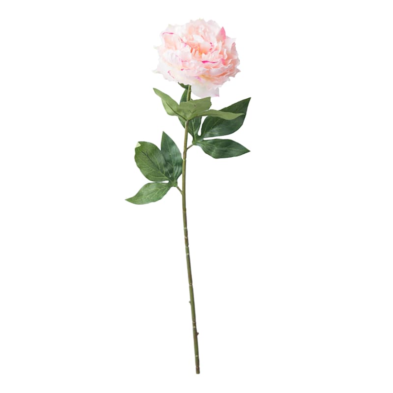 Pink Peony Floral Stem, 27.5"