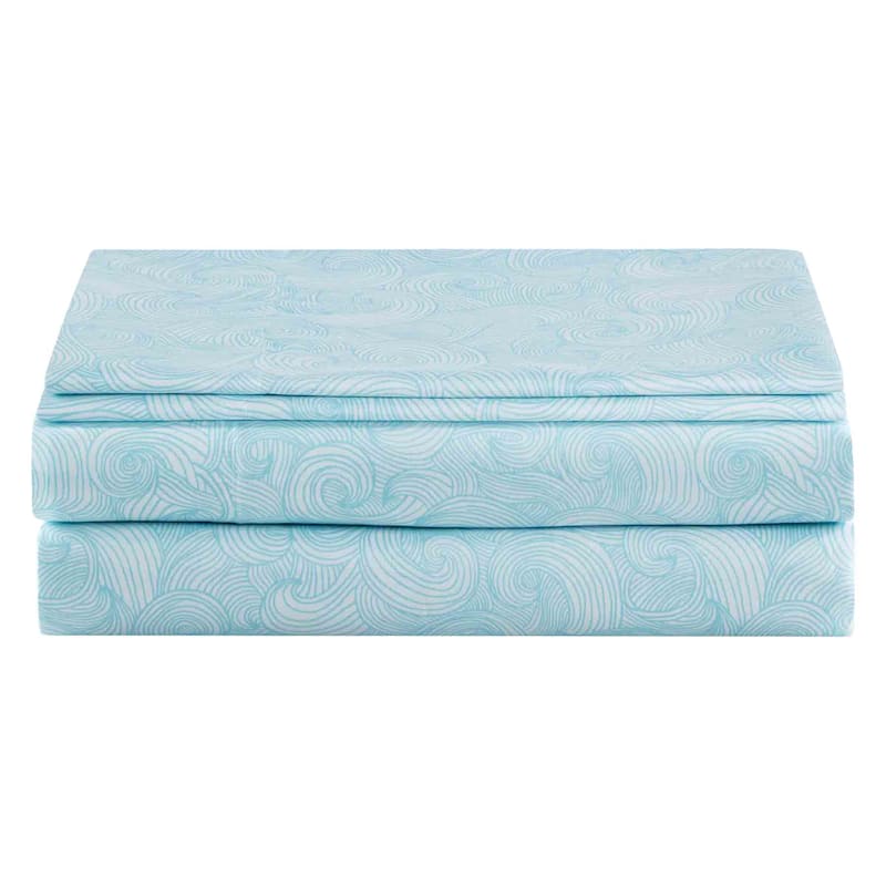 Whimsy Waves Sheet Set, Twin