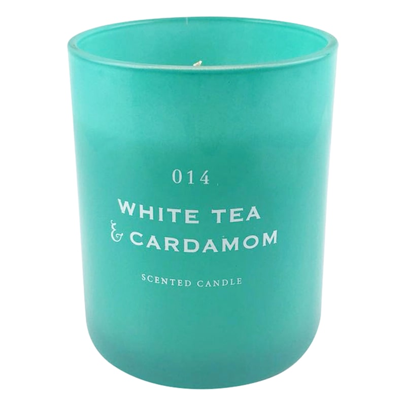 White Tea & Cardamom Scented Jar Candle, 10oz
