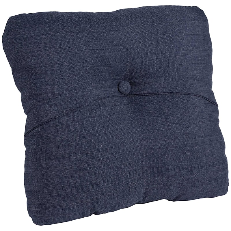 Wheaton Midnight Blue Premium Tufted Outdoor Back Cushion