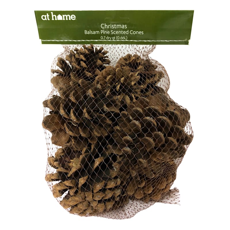 White Balsam Pine Scented Pinecones