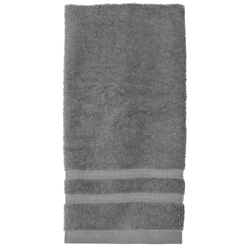 Essentials Grey Hand Towel 16X26