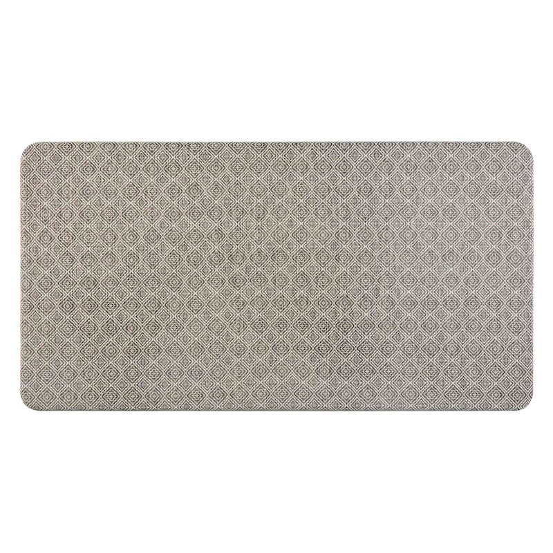 at Home Honeybloom Geometric Textilene Anti-Fatigue Mat, (20x39)