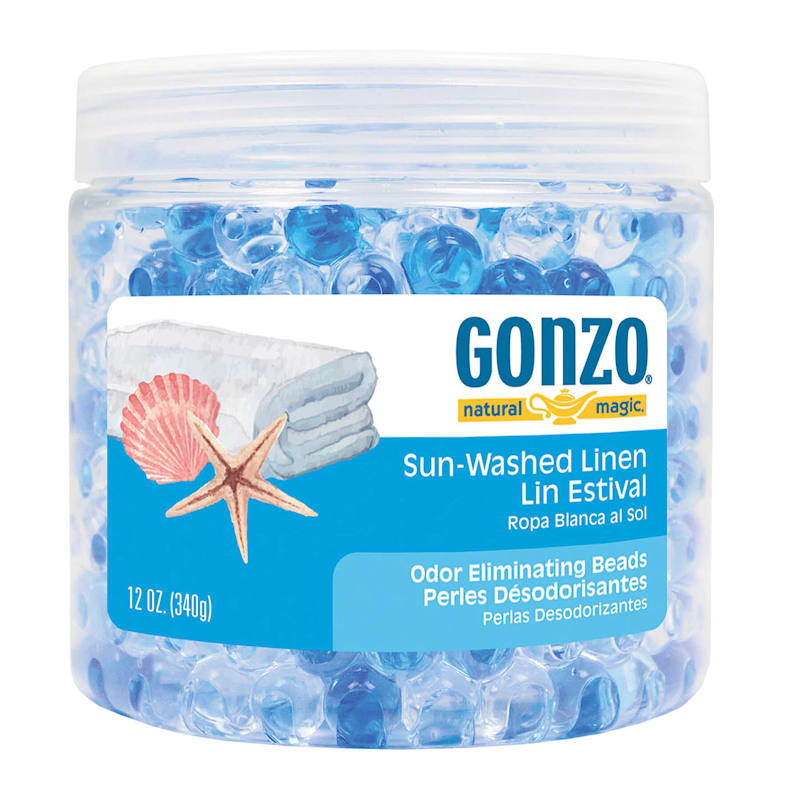 Gonzo Natural Magic Odor Eliminating Beads, Sun-Washed Linen