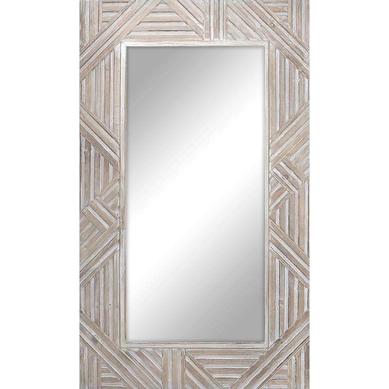46X21 Wood Mirror