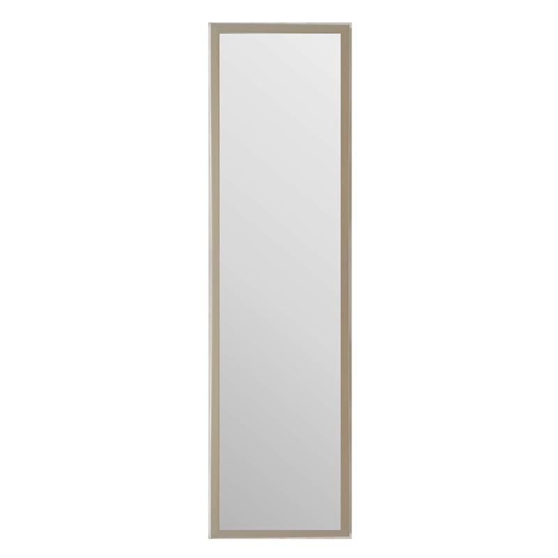 14X53 Over The Door Mirror With Hardware, Silver