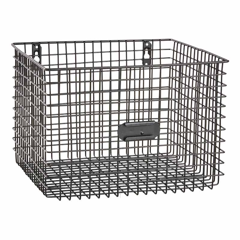 Metal baskets shop for wall