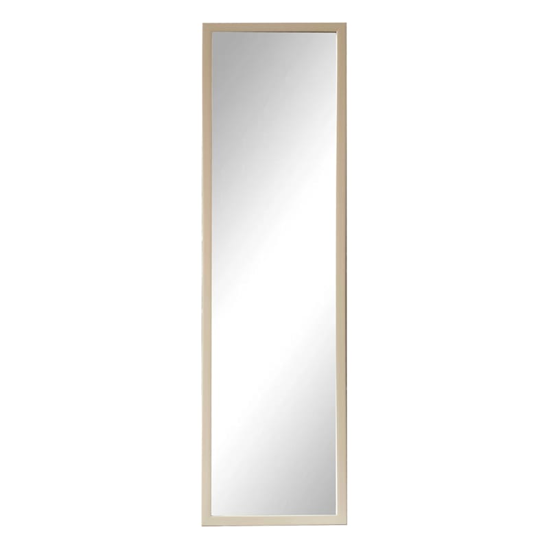 14X53 Over The Door Mirror With Hardware, Ivory