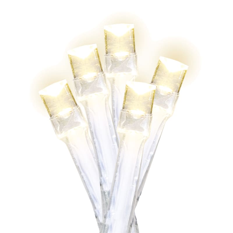 20-Count LED White String Light Set, Battery Operated