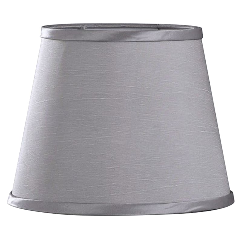 Grey Accent Lamp Shade, 8x10