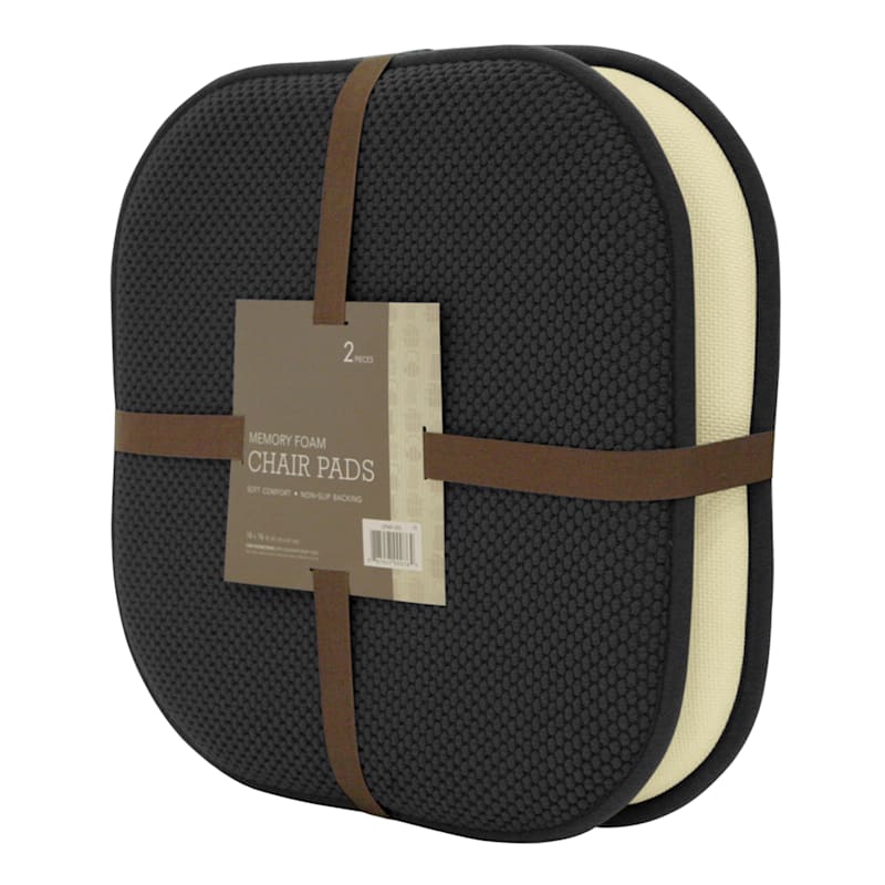 Perfect performance memory foam chair pads top