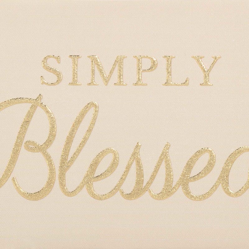 Grace Mitchell Simply Blessed Canvas Wall Art, 6x8