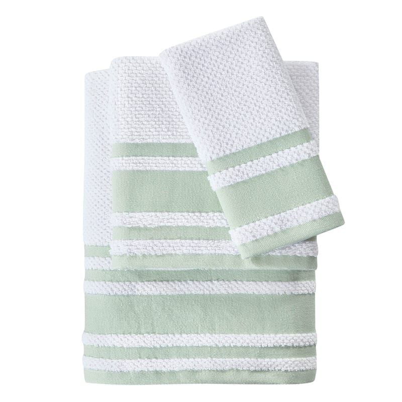 Grace Mitchell Green Fingertip Towel