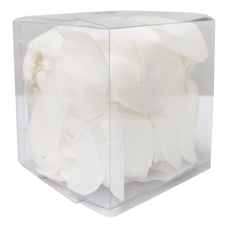 White Polyester Rose Petals