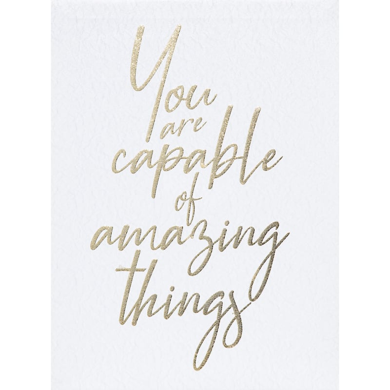 12x16 You Are Capable Of Amazing Things Canvas Wall Art At Home