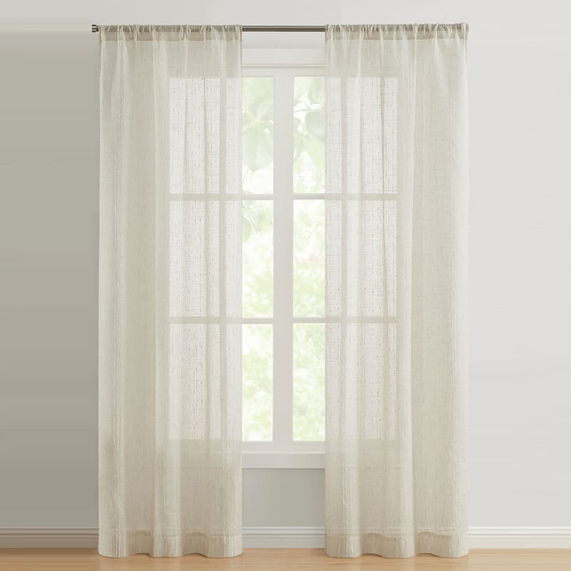 sheer curtain panels