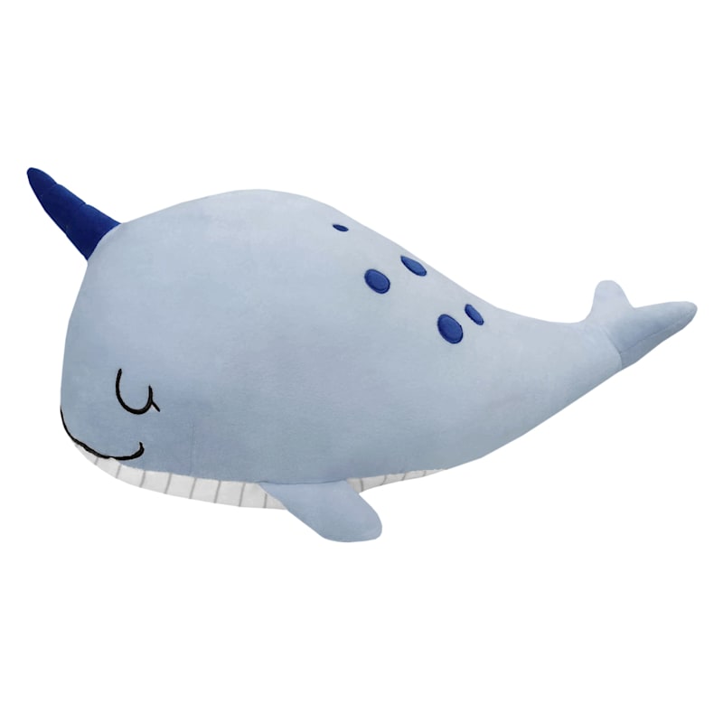 Narwhal plush pillow shop
