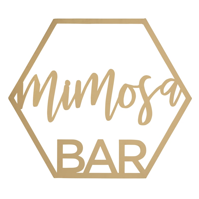 Acrylic Mimosa Bar Sign | Wedding Decor | SCC-27