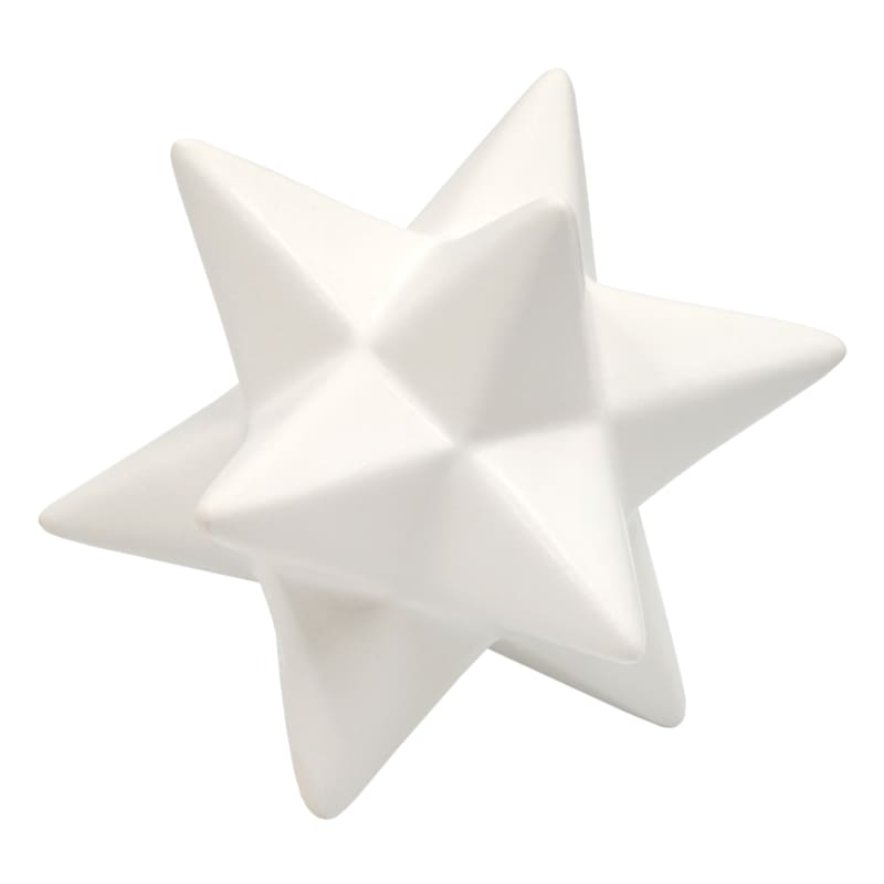 Found & Fable White Ceramic Star Figurine, 5"