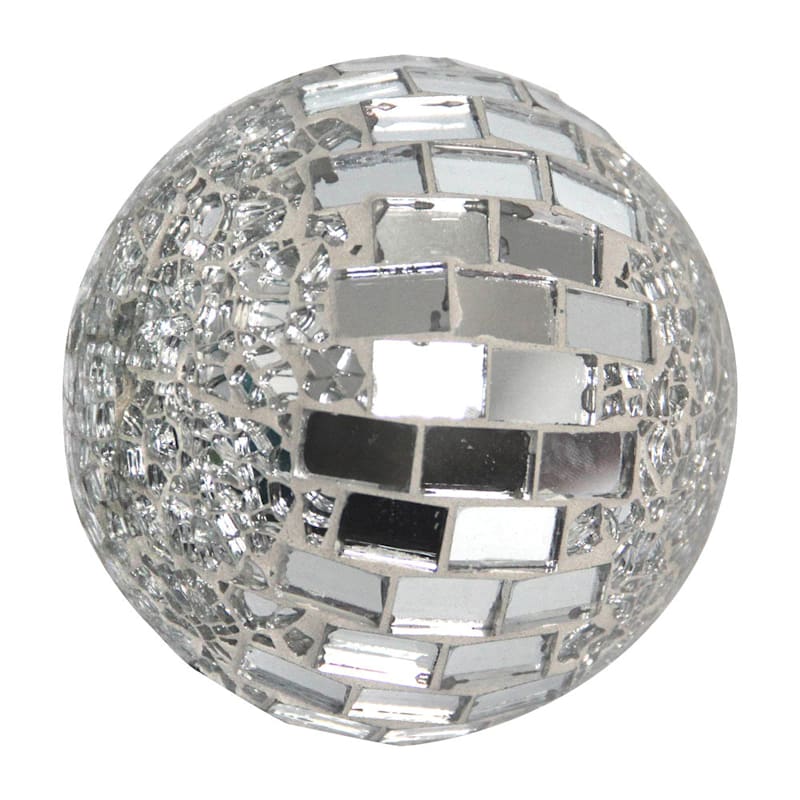 NEW Sparkle Mosaic Balls Mirrored Crackle Mosaic Decor Balls Decorative Ornament 