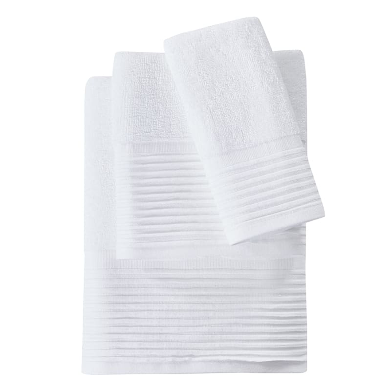 Plain White Cotton Bath Towel