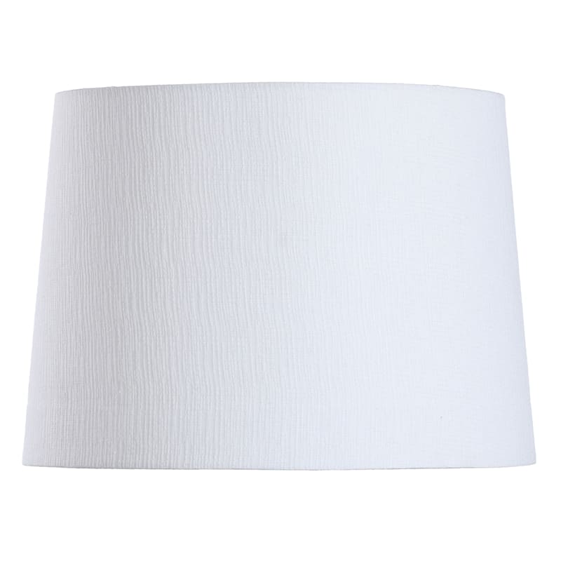 12x14x10 White Textured Lamp Shade At, Light Grey Textured Lamp Shade