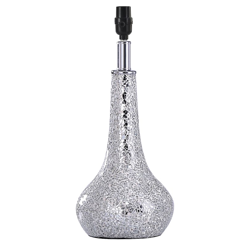 Silver mosaic lamp hot sale