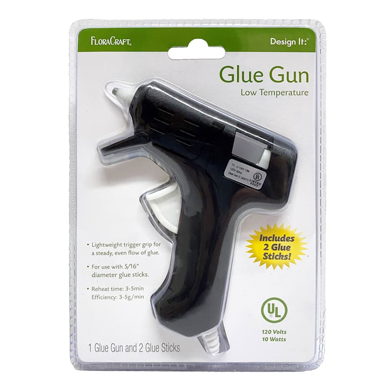 Glue Gun With 2 Sticks