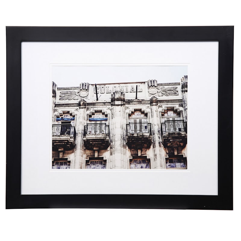 Pick And Mix 16X20 Matted To 11X14 White Mat Linear Photo Frame