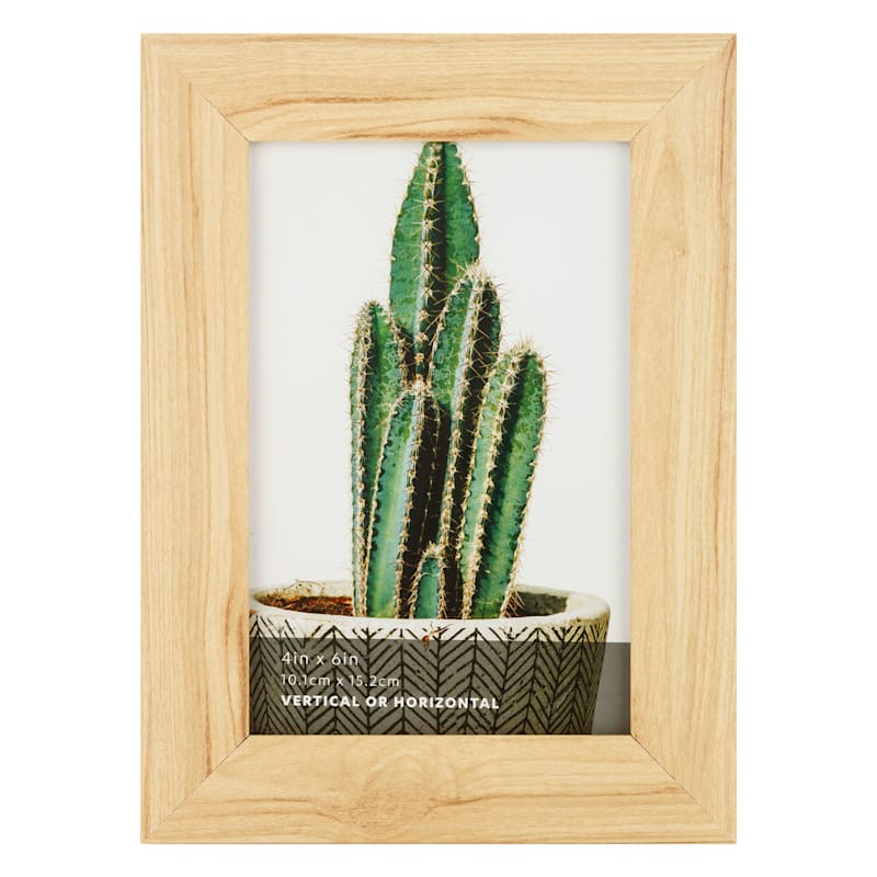 Natural Tabletop Photo Frame, 4x6