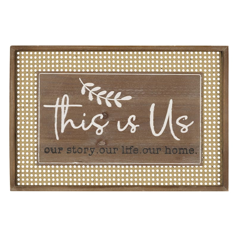 This Is Us Wall Sign, 24x16
