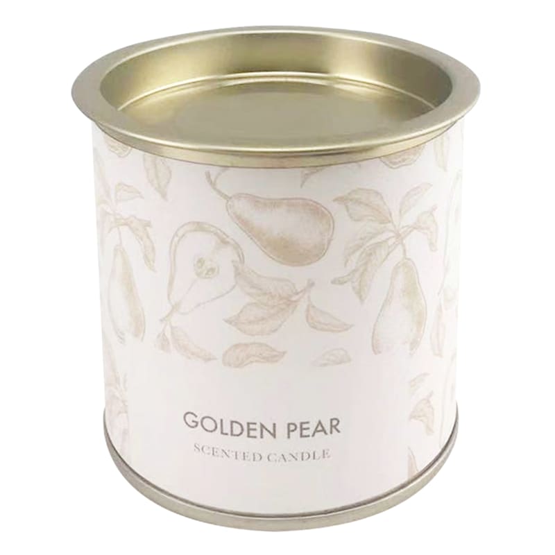 Grace Mitchell Golden Pear Scented Tin Candle, 6.5oz