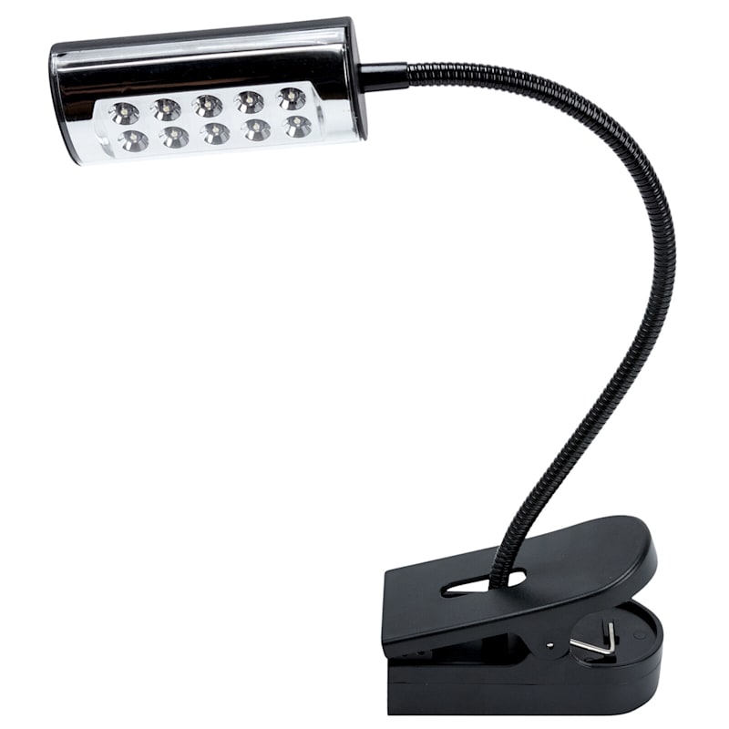 Flexible Arm Grill Light/Clip On Magnetic Base