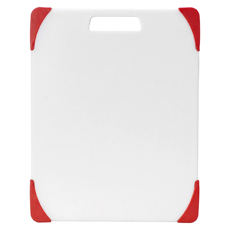 Farberware Red Non-Slip Cutting Board, 11x14