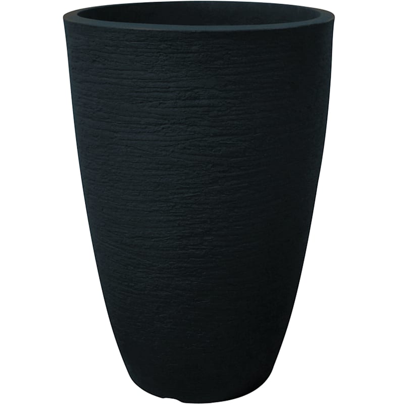 21.7X14.8 All Weather Proof Polyresin Modern Conic Planter Lead