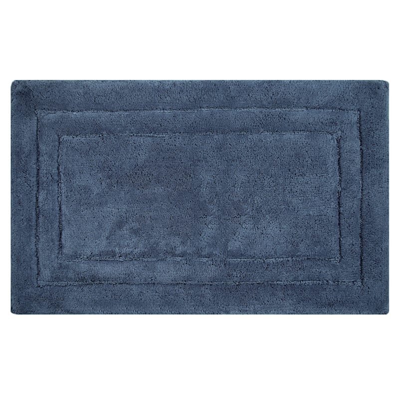 Legends Marine Blue Bath Rug 21X34 At Home