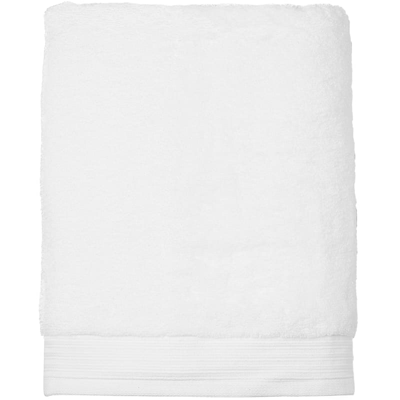 Performance White Bath Towel 30X54