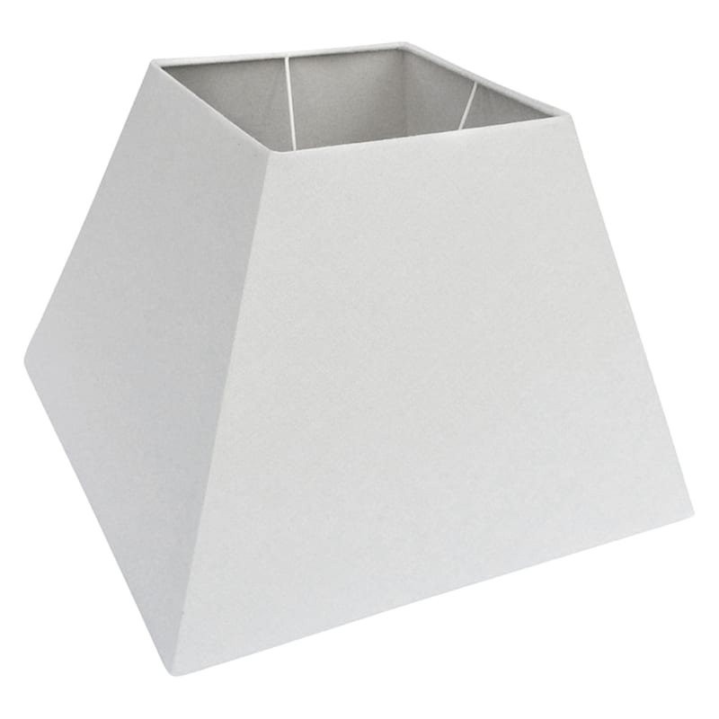White Square Table Lamp Shade, Square Lamp Shades Gray