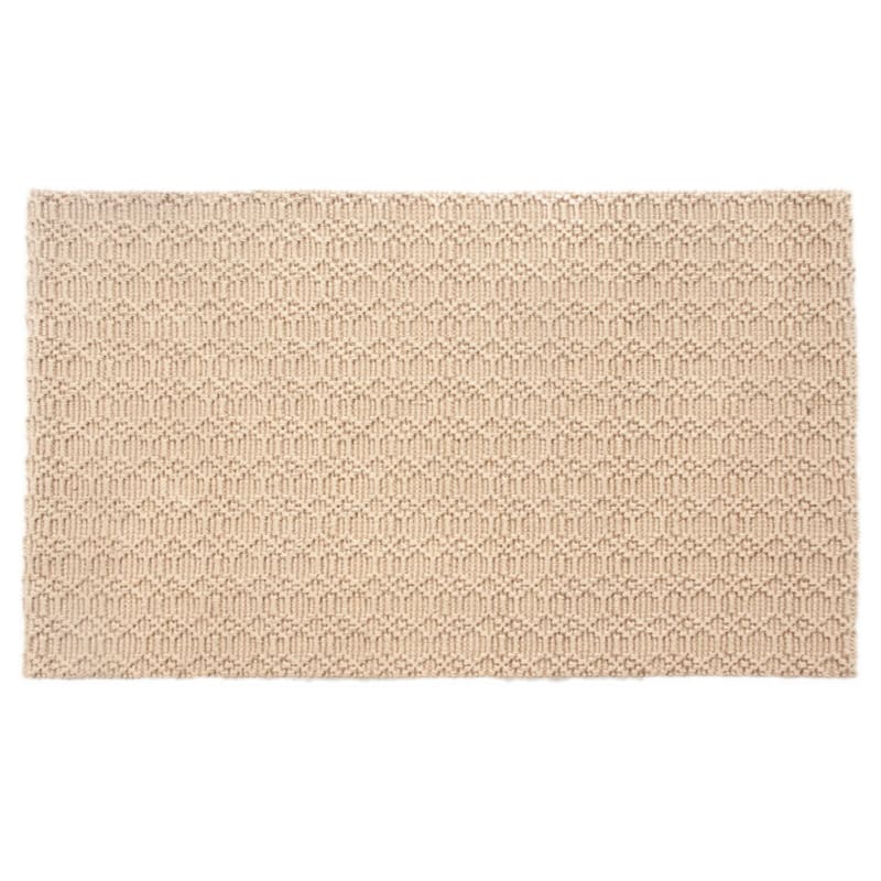 Natural Jute Boucle Accent Rug, 20x34
